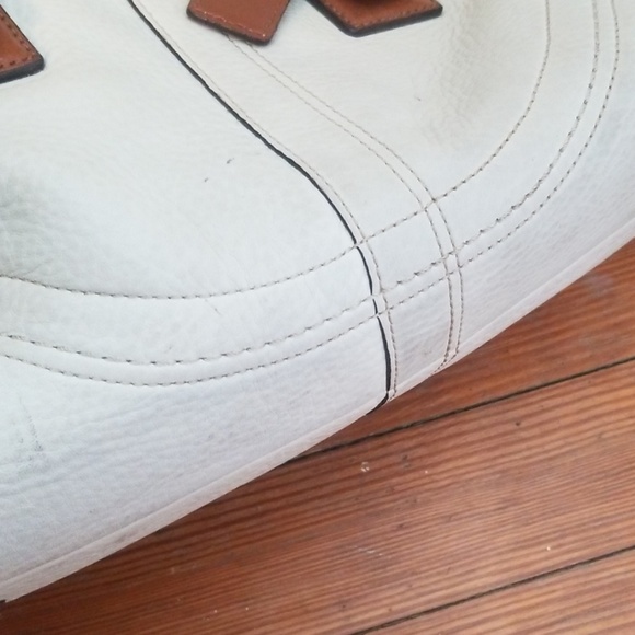 Vintage pebbled leather coach bag - Picture 5 of 8